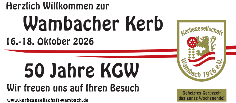 Flyer Wambacher Kerb 2025